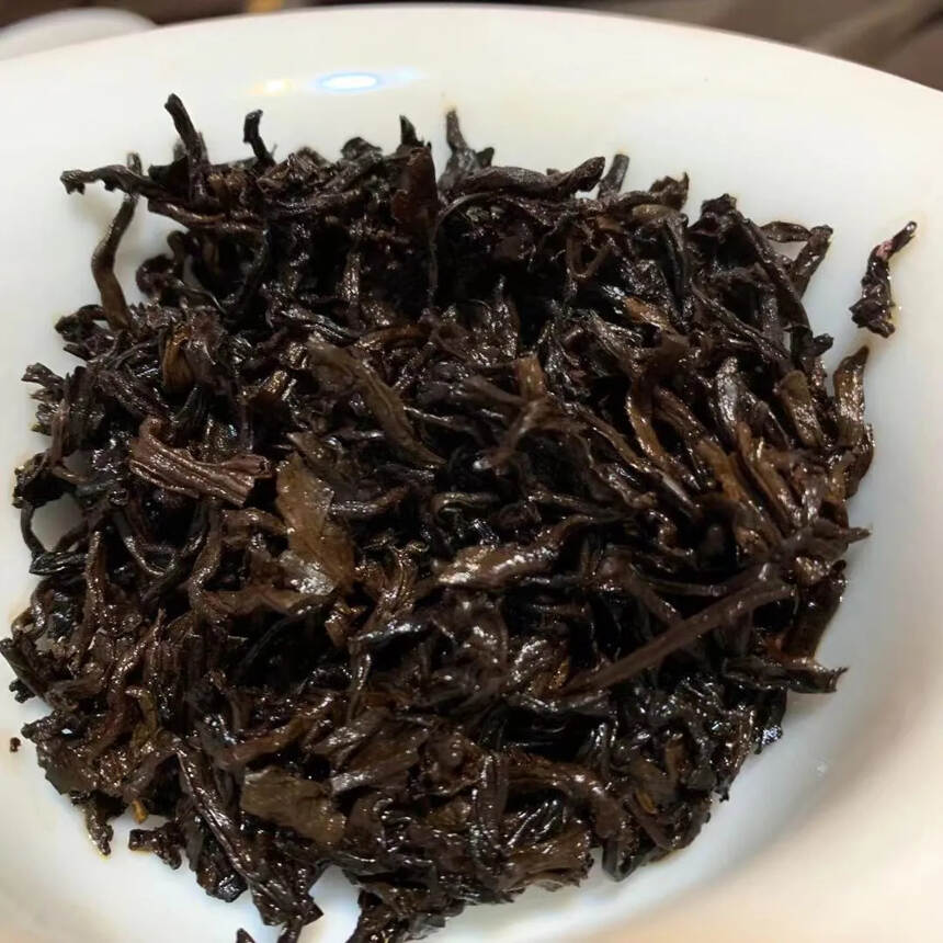 99年贺开散茶宫廷熟茶。#普洱茶# #普洱# #茶生