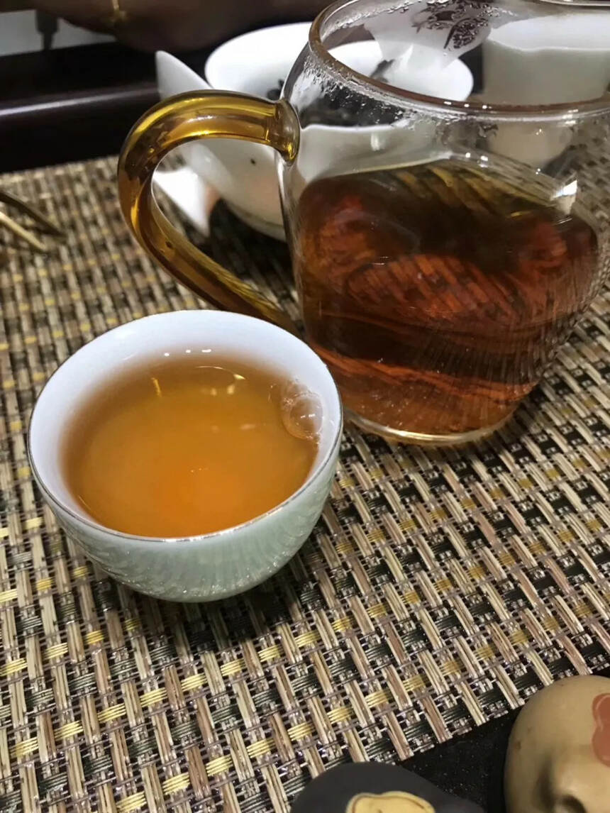 给朋友推荐一款茶香高扬的老生砖！90年代布朗山古树生