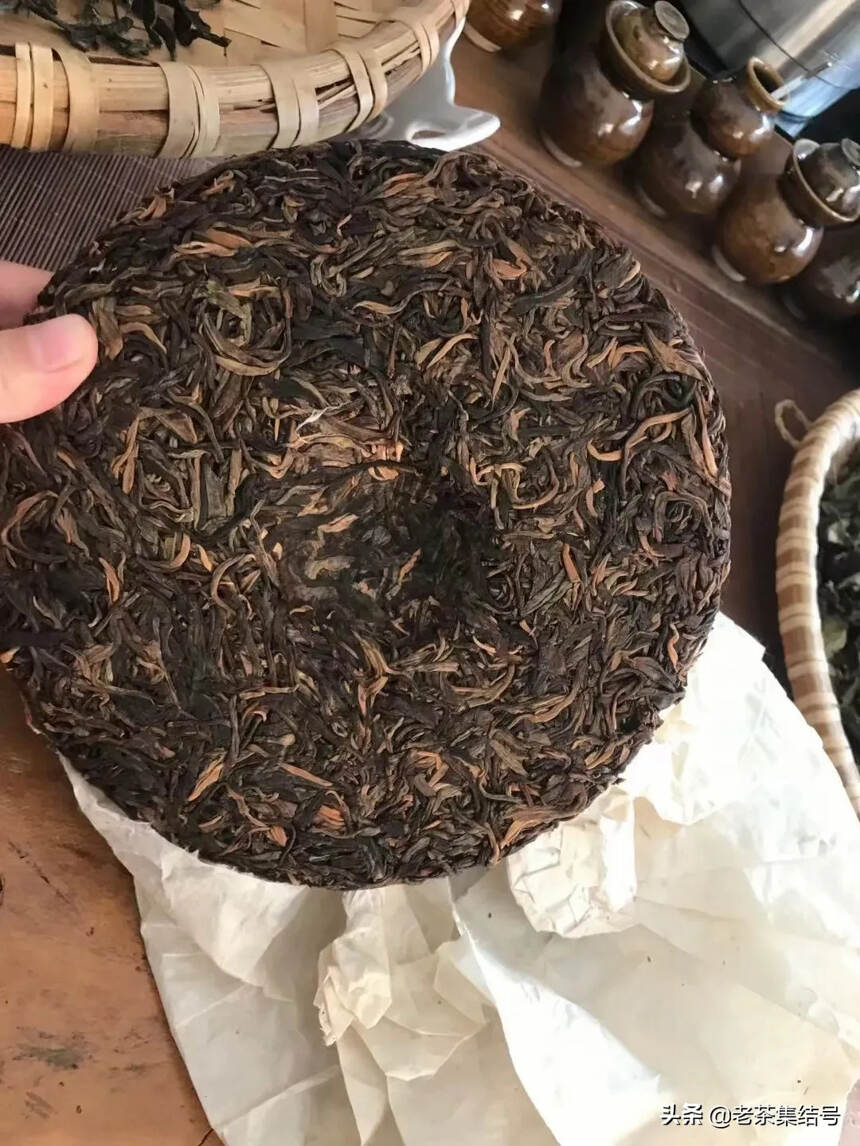 2020年竹壳艺术普洱茶生茶，一套六片。