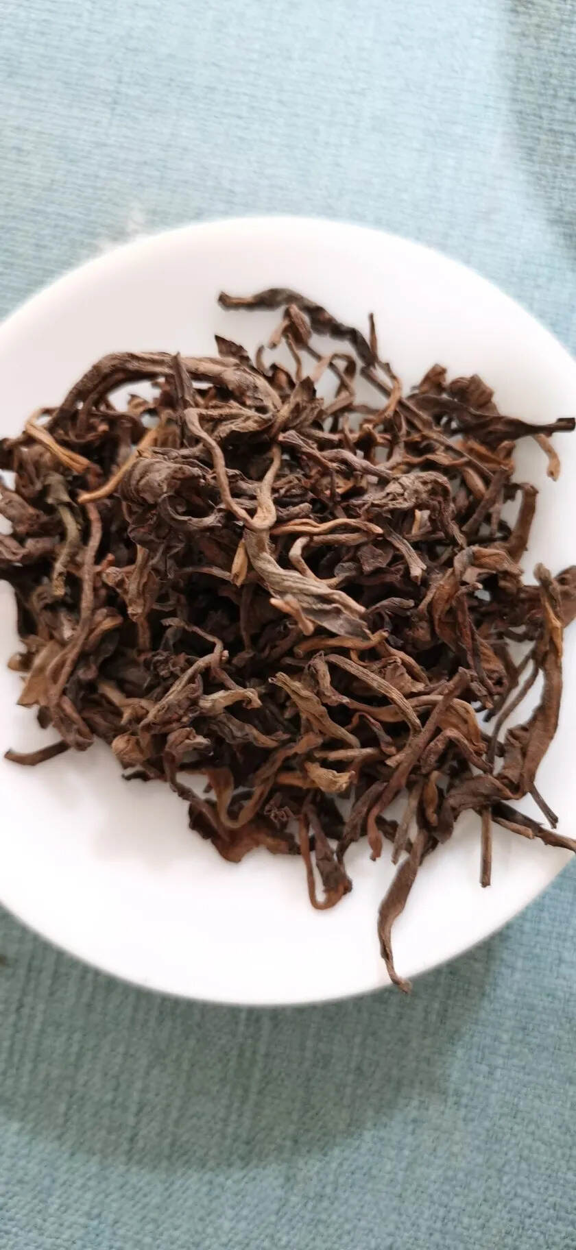 2016年布朗山头春发酵，熟茶。点赞评论送茶样品尝。