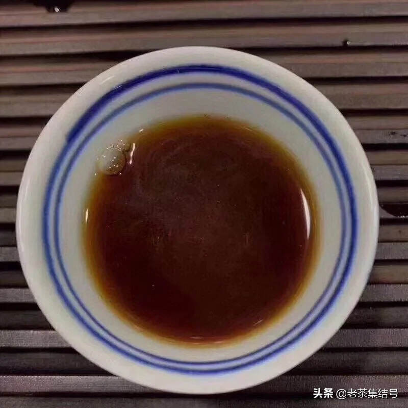 80年代同庆号老生茶。