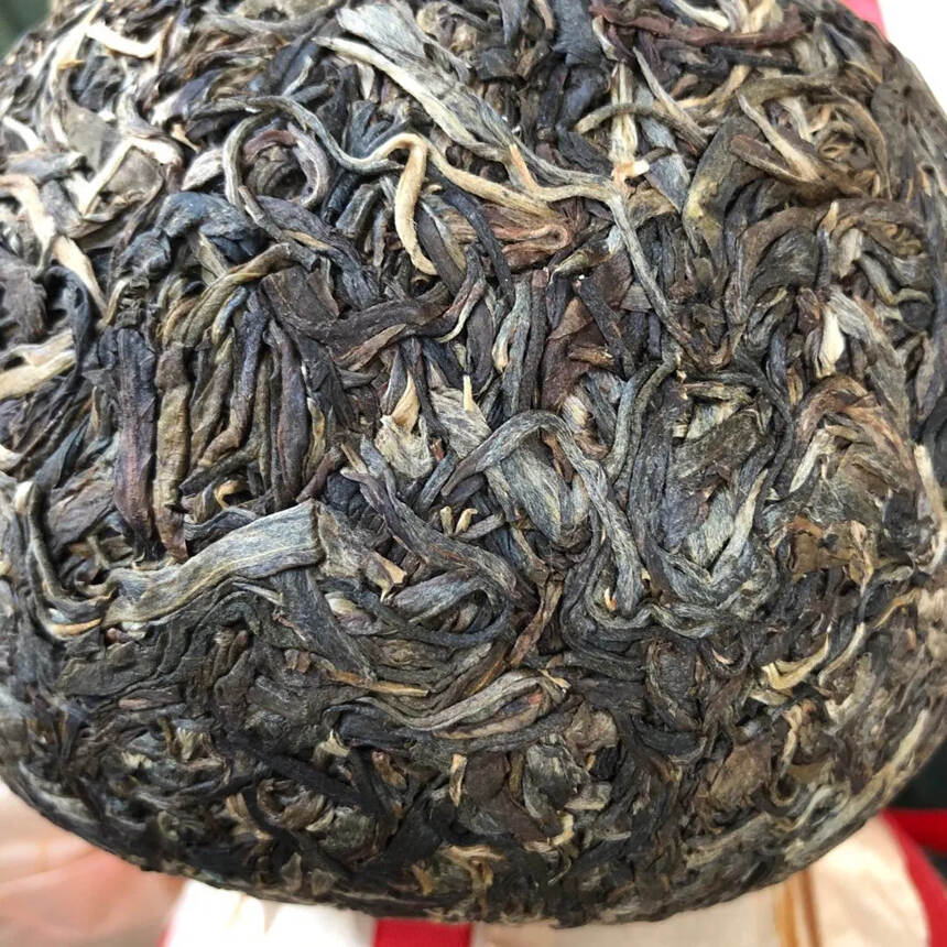2012年曼松古树茶1000克金瓜生茶。#普洱茶#