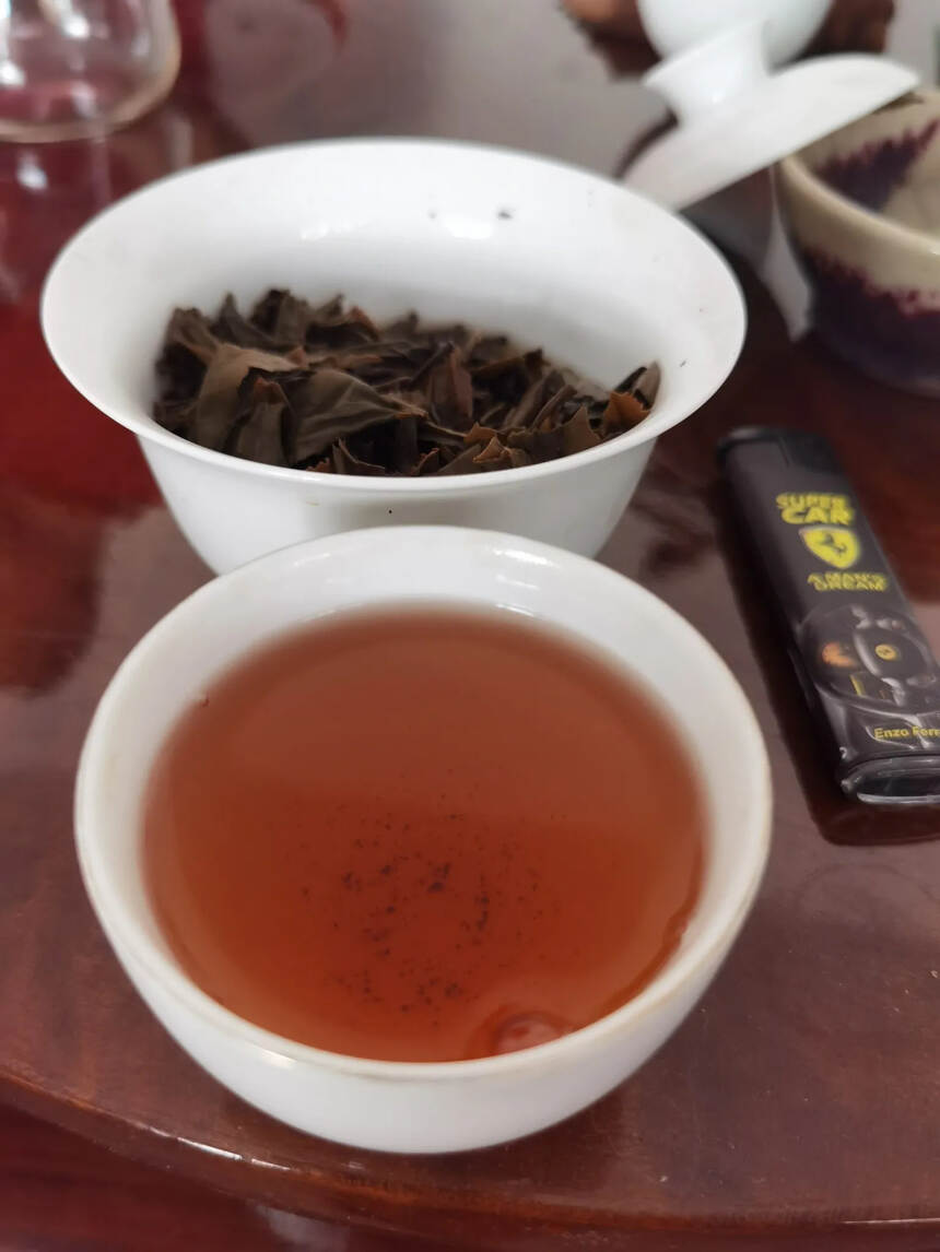 06年木家昌号老班章紧条古树生茶。#普洱# #茶生活