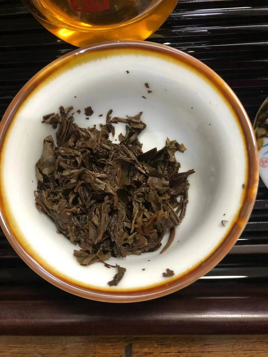 2000年中茶小七、本茶是台湾下关大经销选采勐海核心