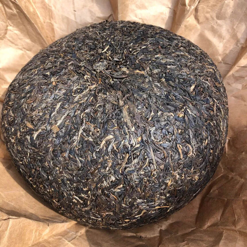 历经20多年陈化，五公斤金瓜精品，干茶浓浓的老茶茶香