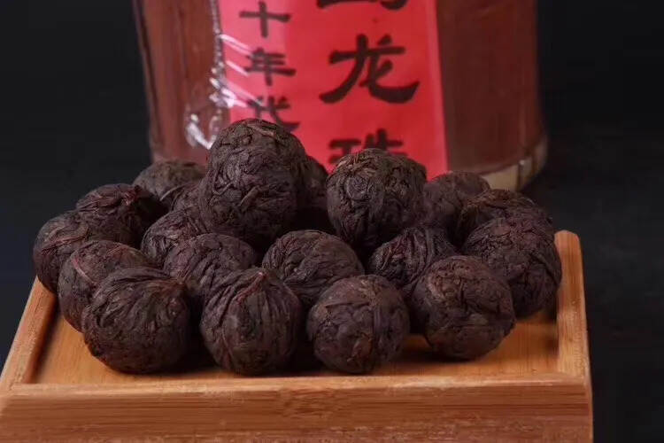 99年冰岛熟茶龙珠，400克。#普洱茶# #茶生活#