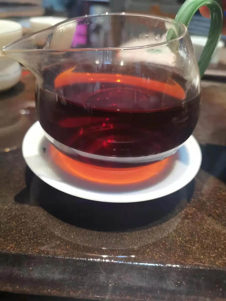 02年昔归古树发酵老茶头。#普洱茶# #普洱# #茶