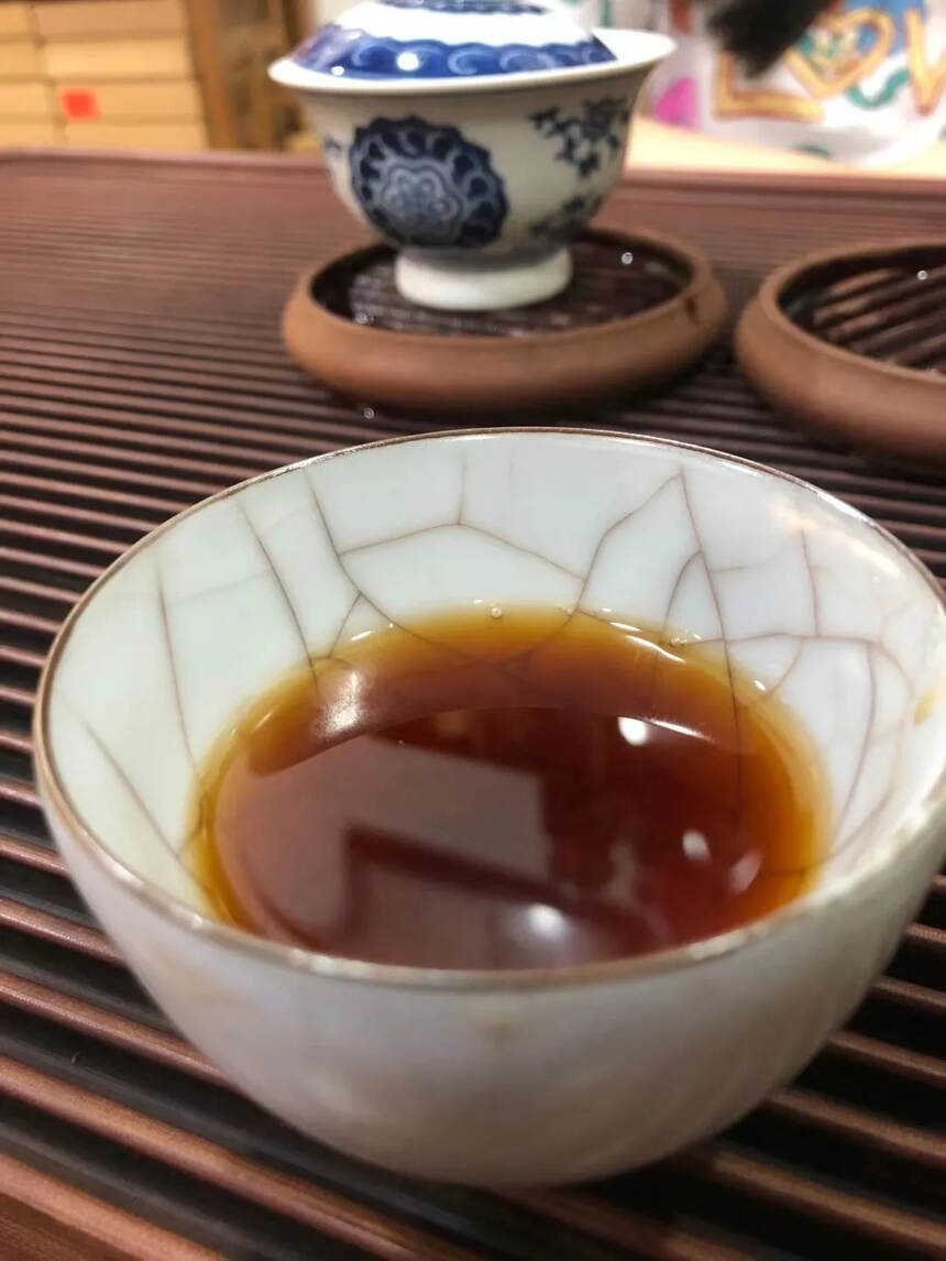 经典款老茶  它是一代茶人的追求 80年代玫瑰红熟茶