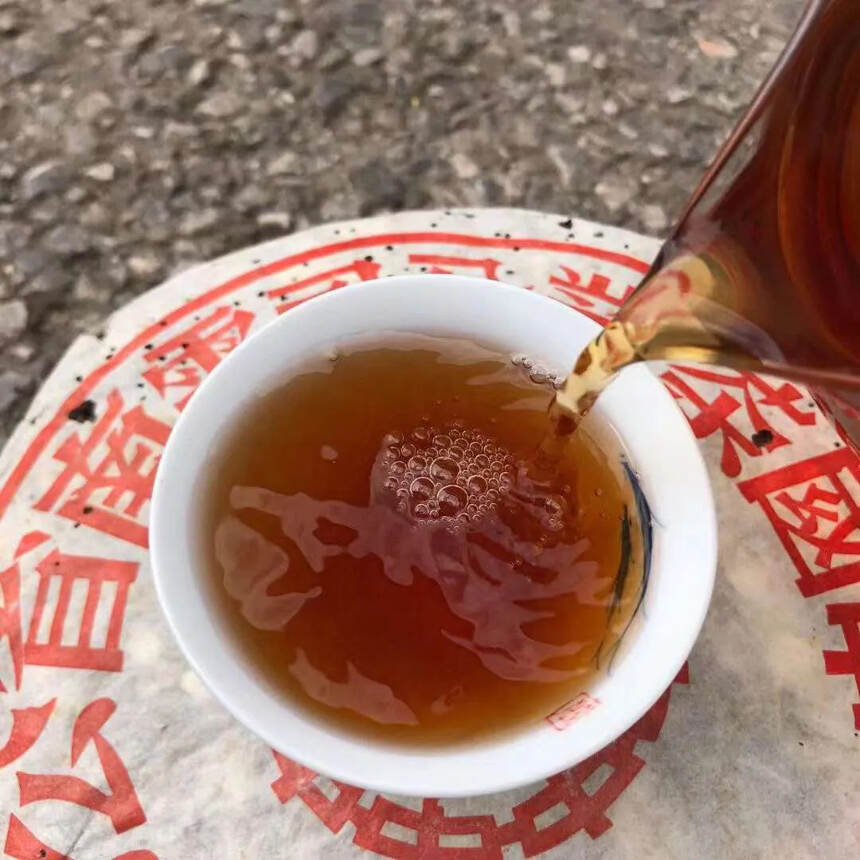 ❤❤

99年第一批红丝带老树圆茶，老生干仓茶，此茶