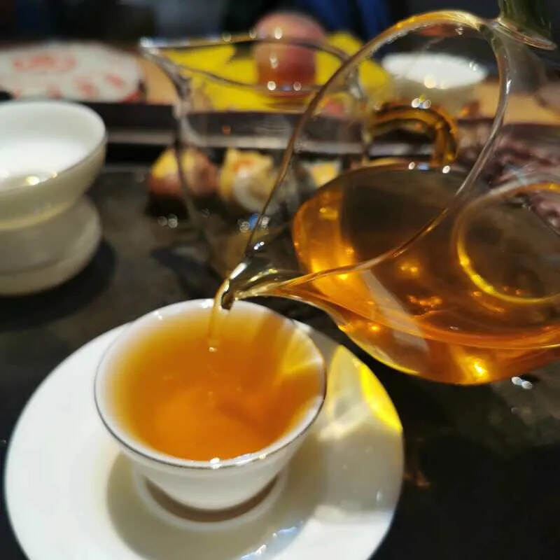 1998年三棵绿大树老生茶。#普洱茶# #茶生活#
