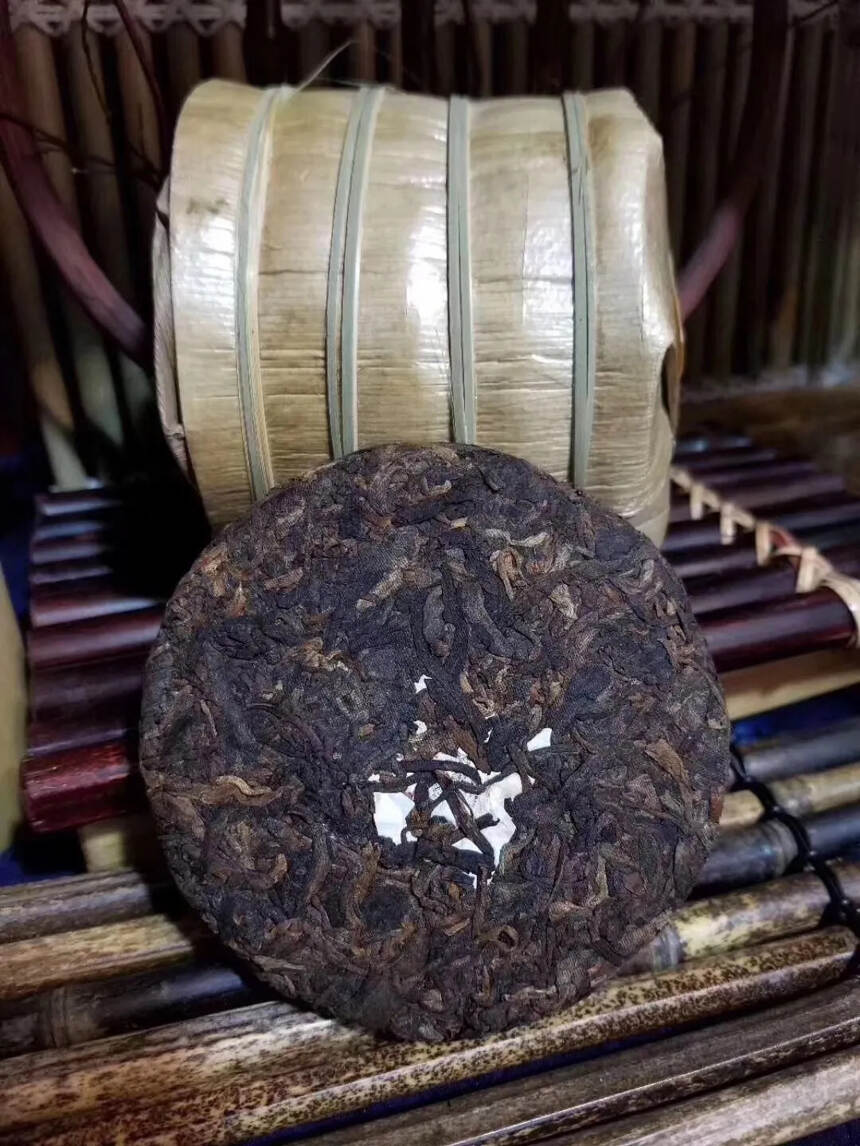 2018年精选150年古树茶为原料 。#普洱茶# #