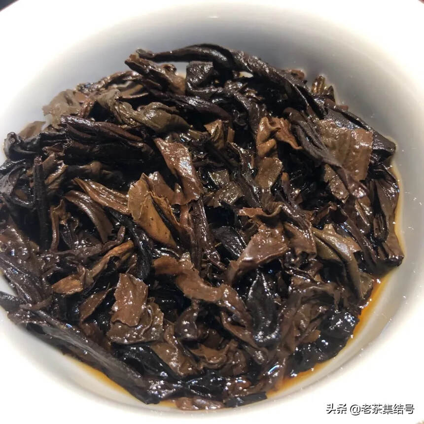 70年代江城茶庄老生茶