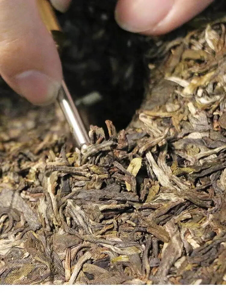 2021岩子头生态茶：条索清晰肥壮，匀整度好，银毫明
