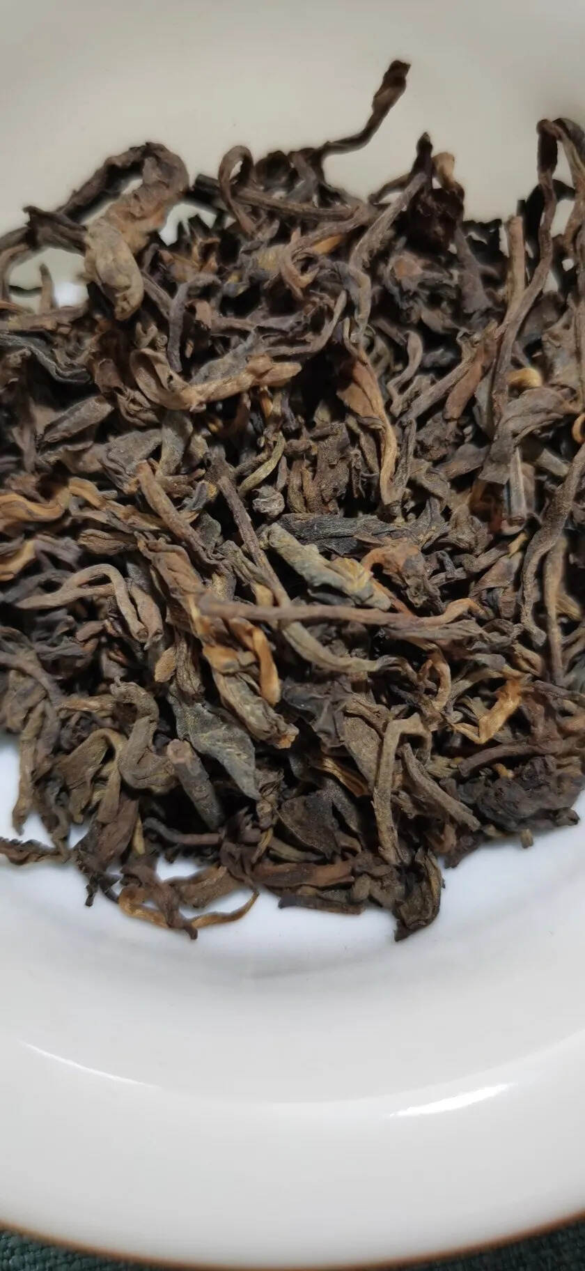 2016年布朗山头春发酵。#普洱茶# #茶生活# #