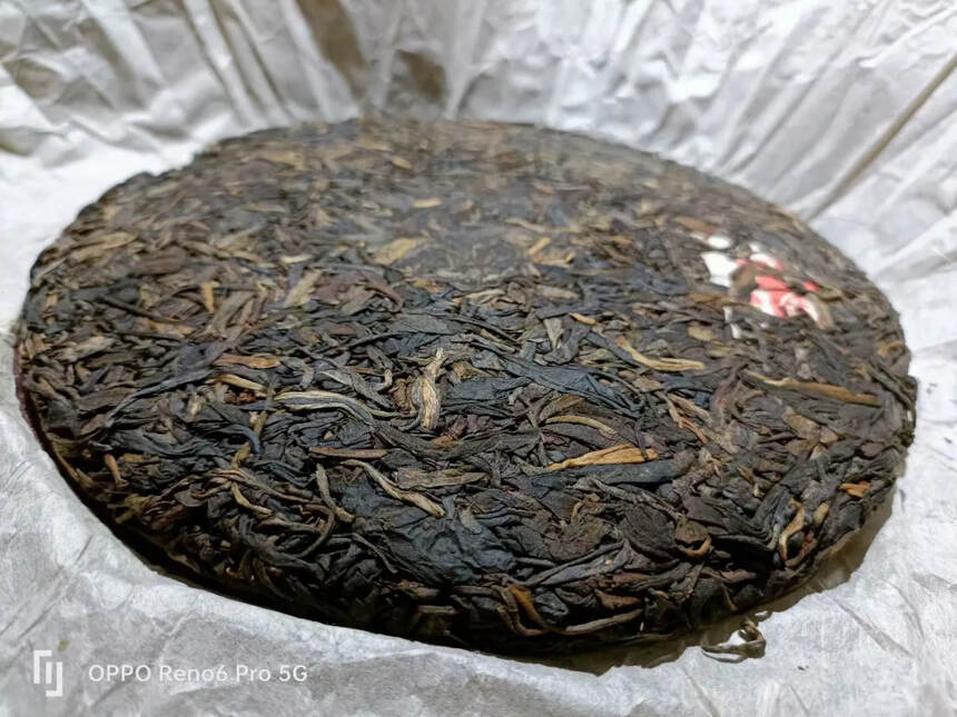 2003年春城茶厂马帮牌南糯山357克，一件56片，