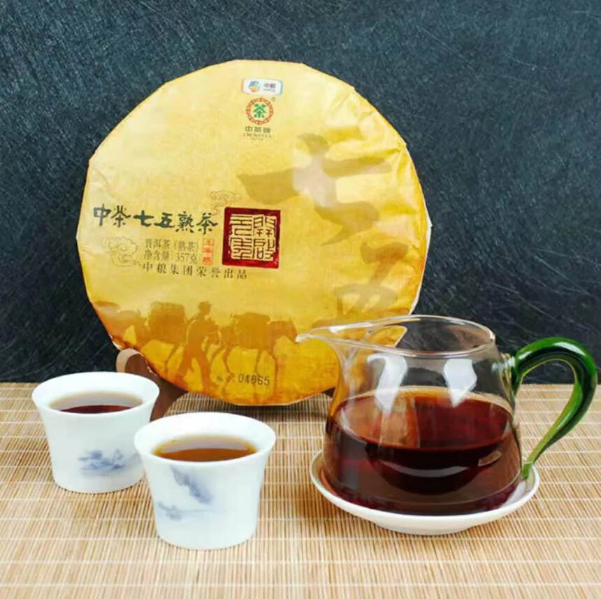 金秋
中茶七五熟茶，3年陈原料压制
昆明茶厂标杆熟茶