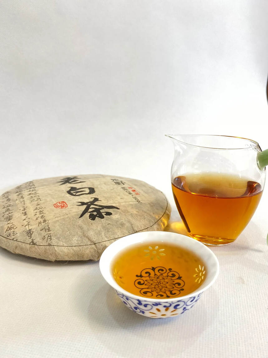 08年荒野老白茶，云南白茶。#喝什么茶叶比较好# #