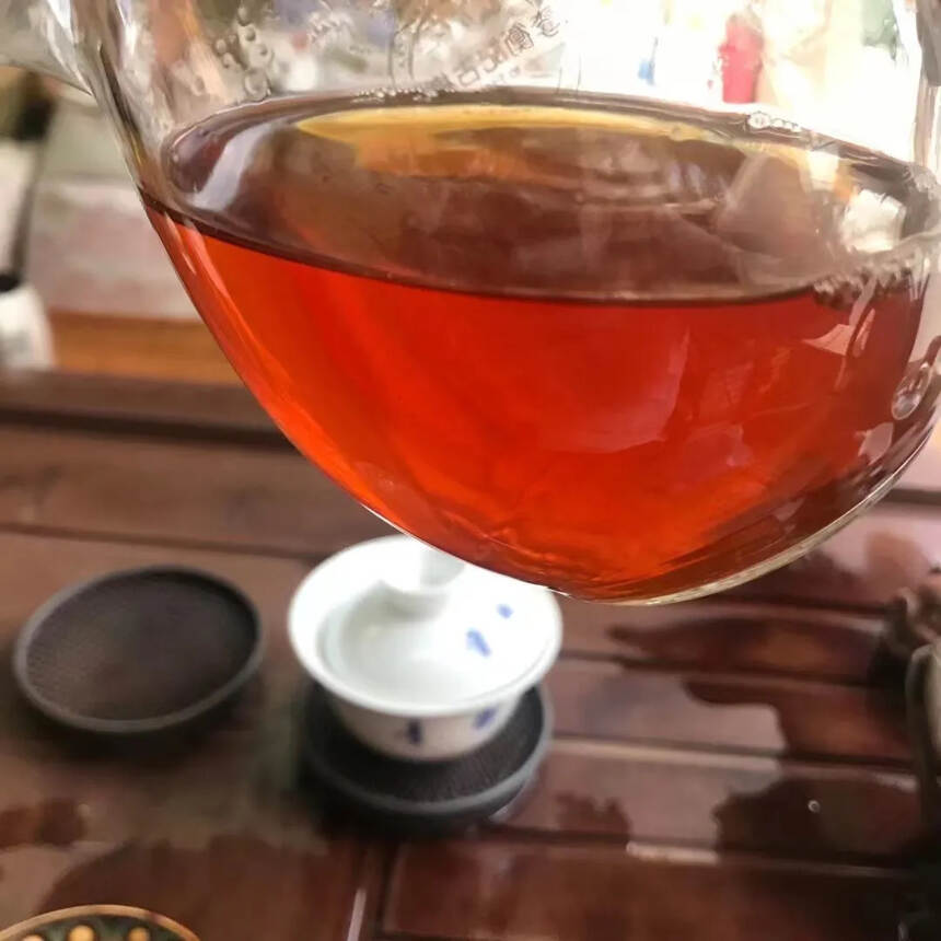 2002年100克“班章生态”方砖生茶。点赞评论送茶