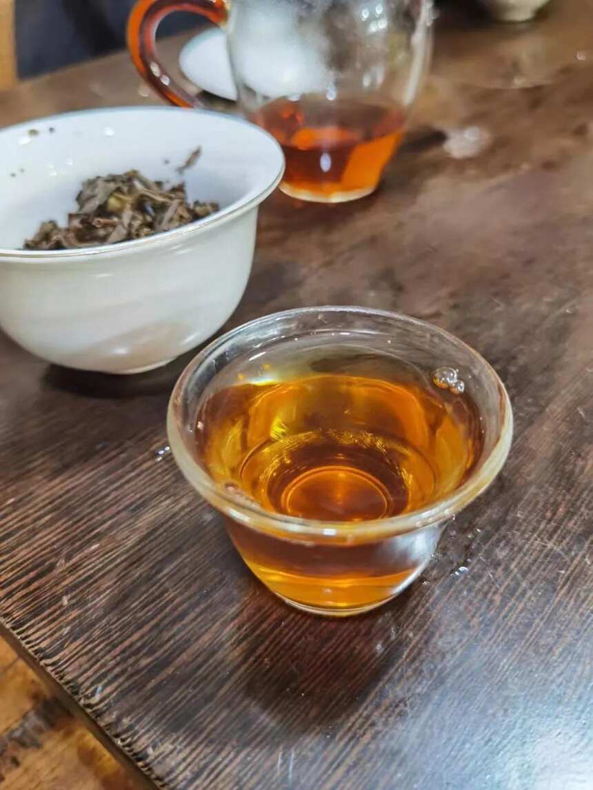 #普洱茶# 回甘快，茶气足，好茶#茶生活#