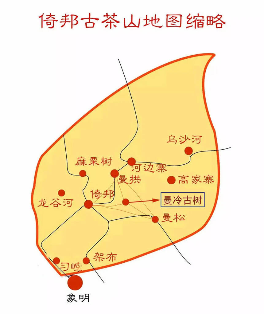 曼松曼拱小叶种！倚邦小叶种古树！曼冷山古茶500年！