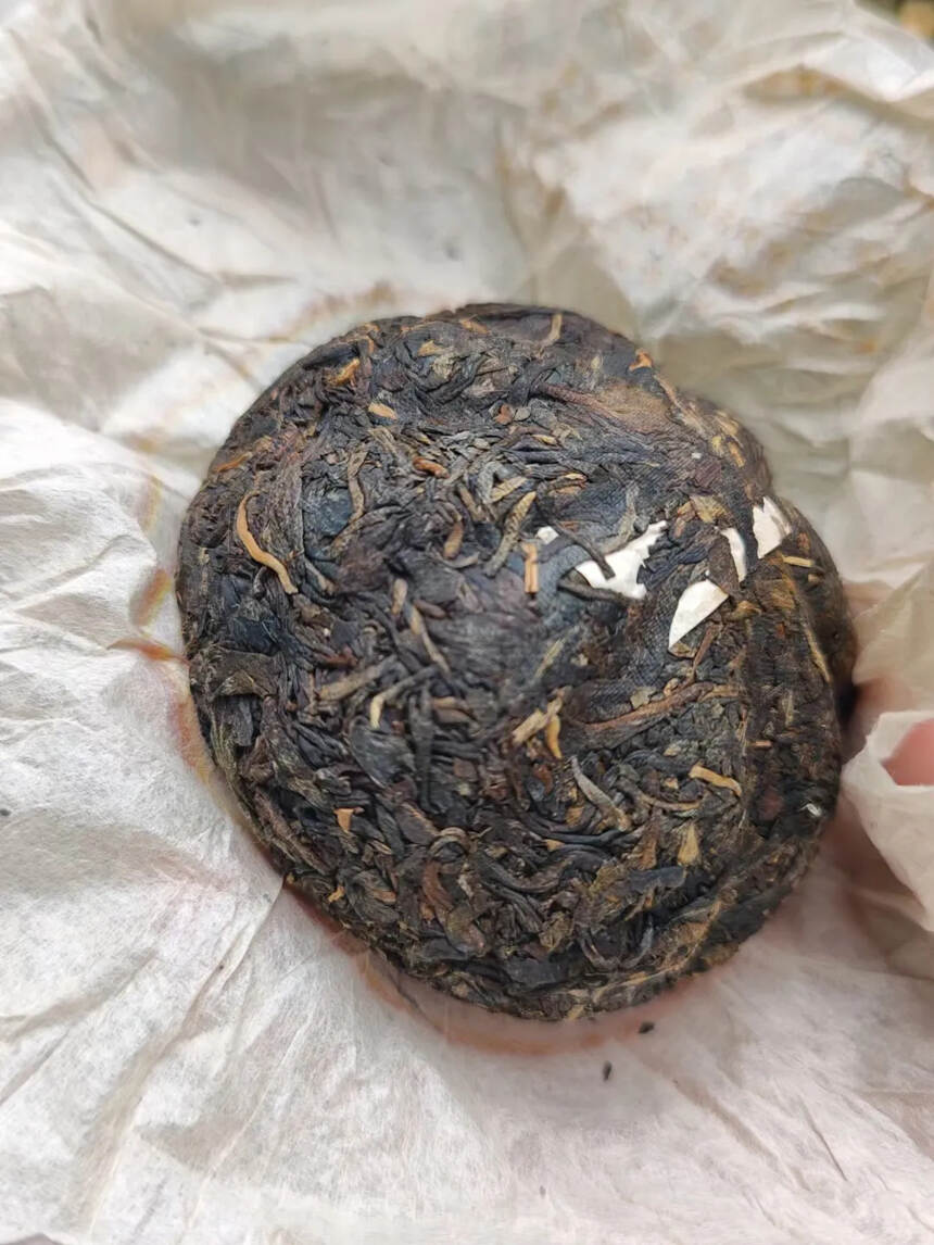 06年下金瓜贡茶，纯干仓，