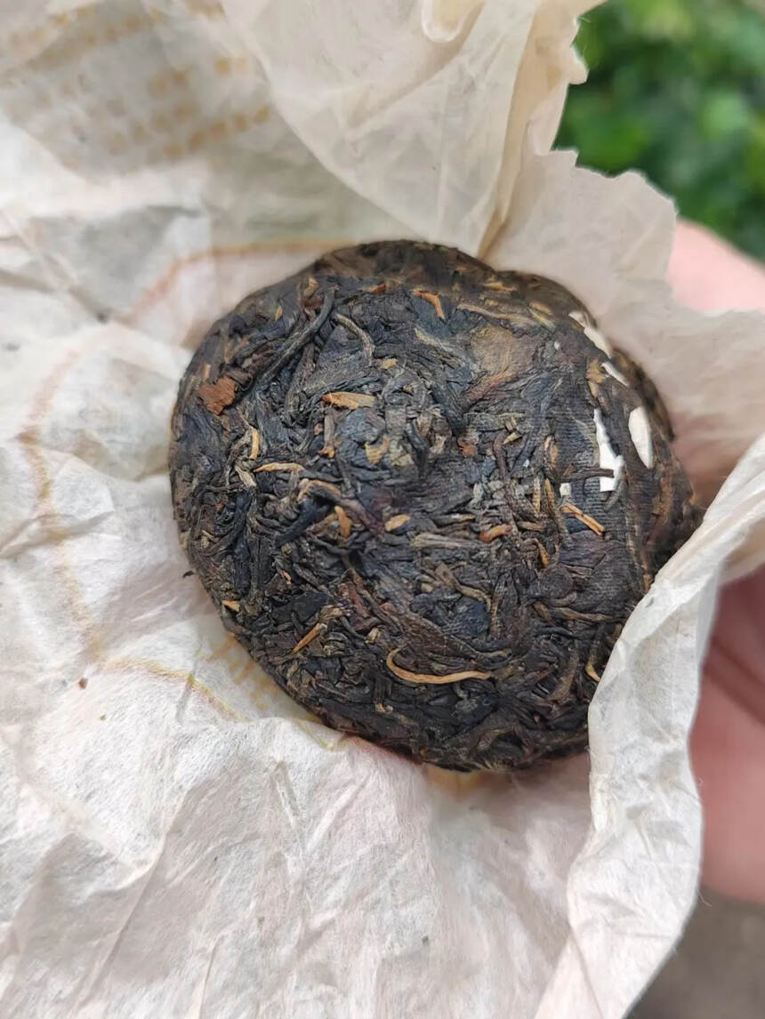 06年下金瓜贡茶，纯干仓，