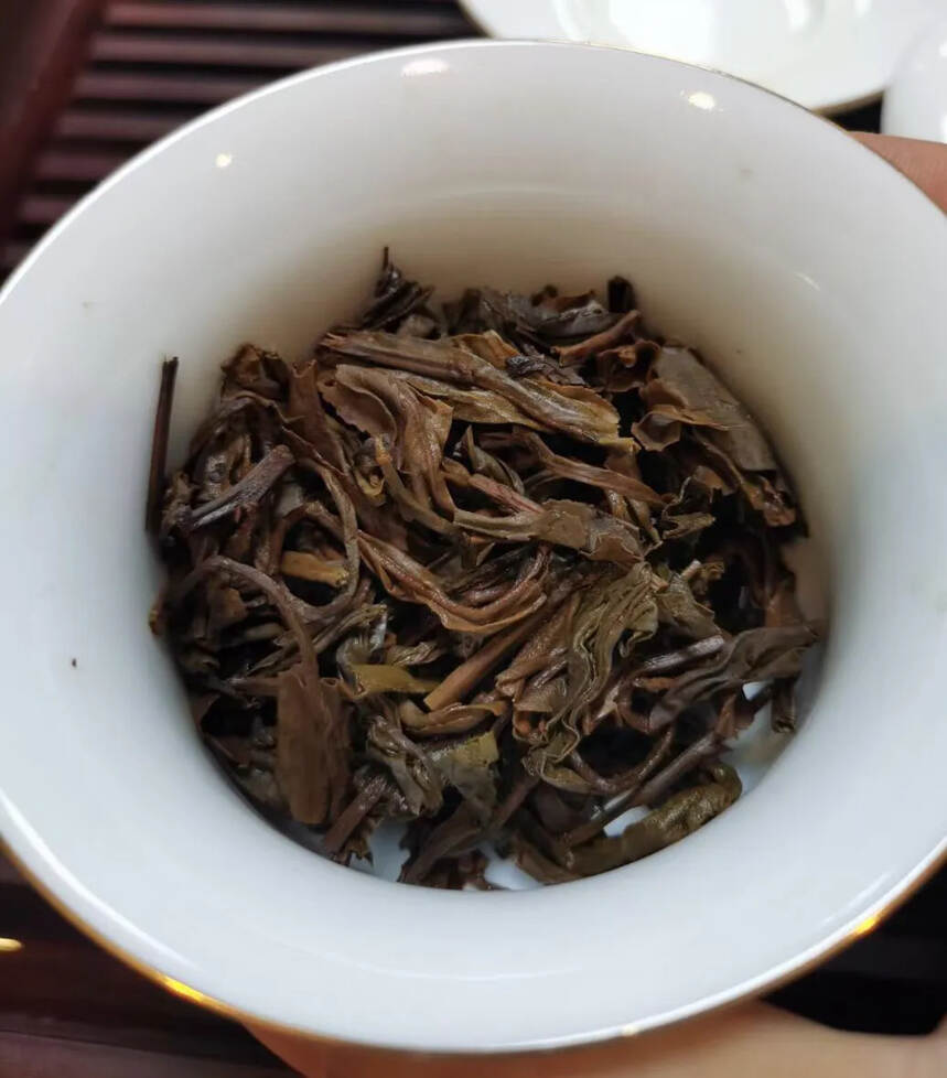 2000年中茶绿印#普洱茶# #茶生活# #茶#