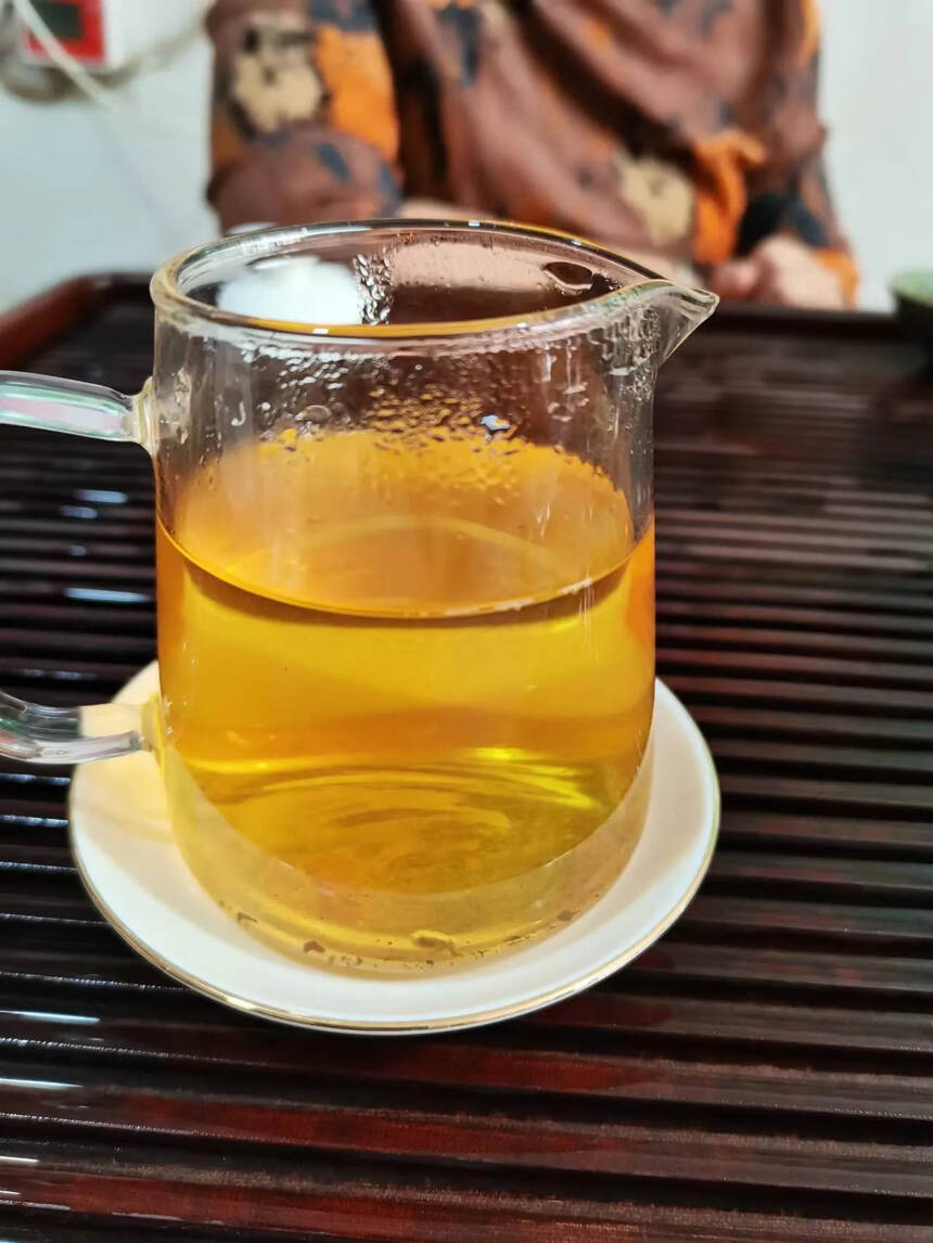 2006年郎河茶厂，班章熊猫六星生态茶。#茶生活#