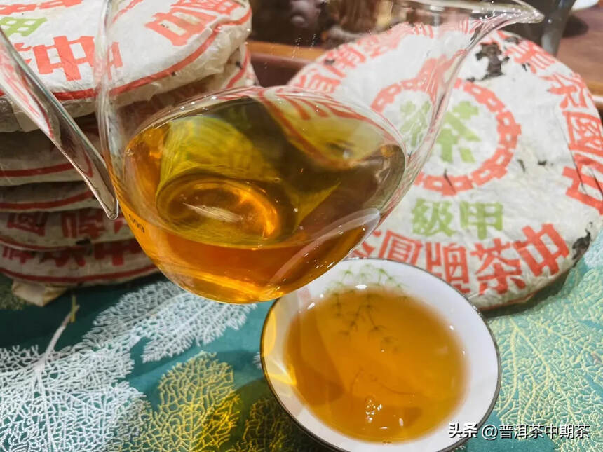 90年代大字甲级绿印老生茶，老勐海定制.高端茶！！！