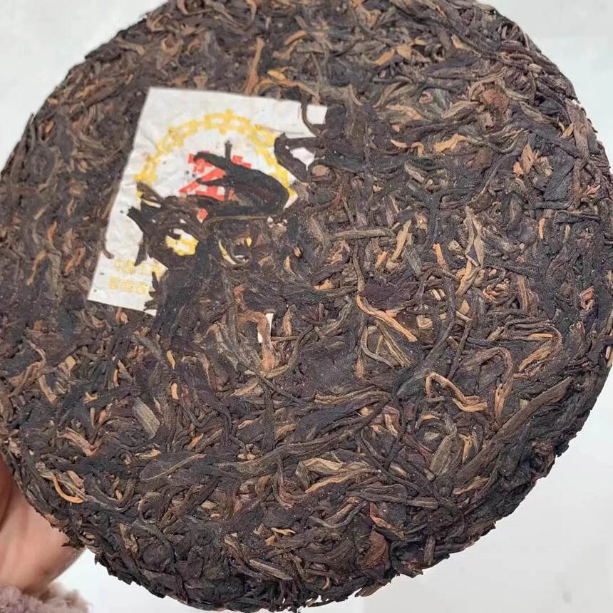 2001年 橙印资深茶商定制. 数量少而精.用料上乘