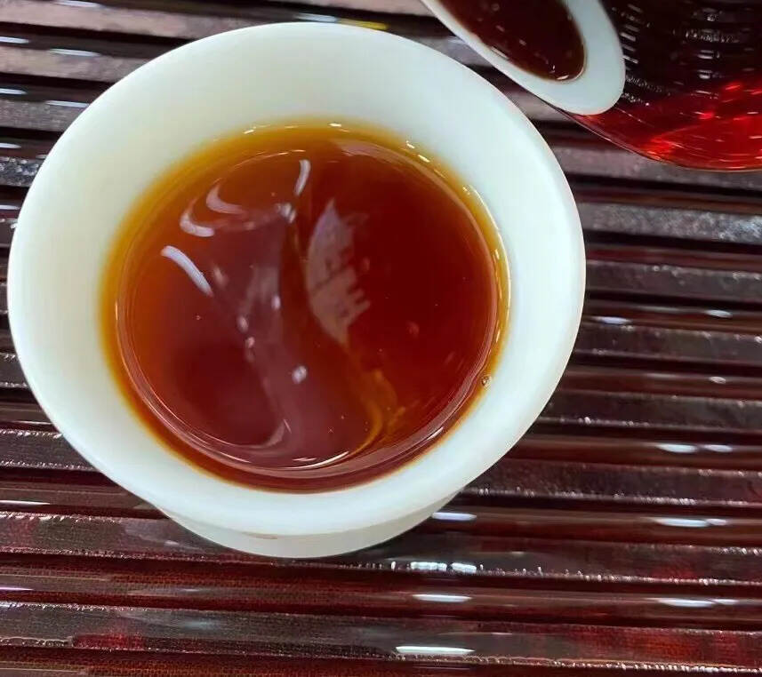 2005年南峤茶 勐海茶砖 宫廷熟茶#普洱茶# #茶