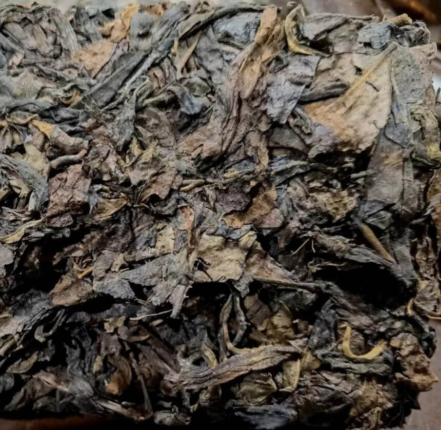 1990年江城茶砖老生茶老味足回甘江城青砖，一砖25