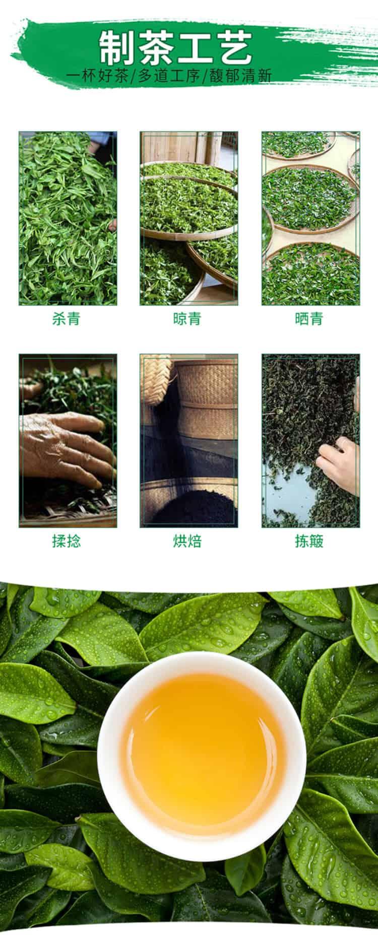 【收藏】普陀佛茶制作工艺与流程图