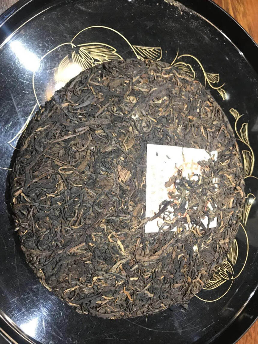 99年班章料绿印生茶，富华公司定制！纯干仓老生茶，霸