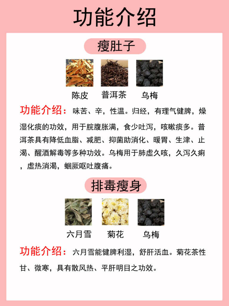 女生减肥喝什么茶最好（8款自制减肥茶瘦腰瘦脸瘦全身）