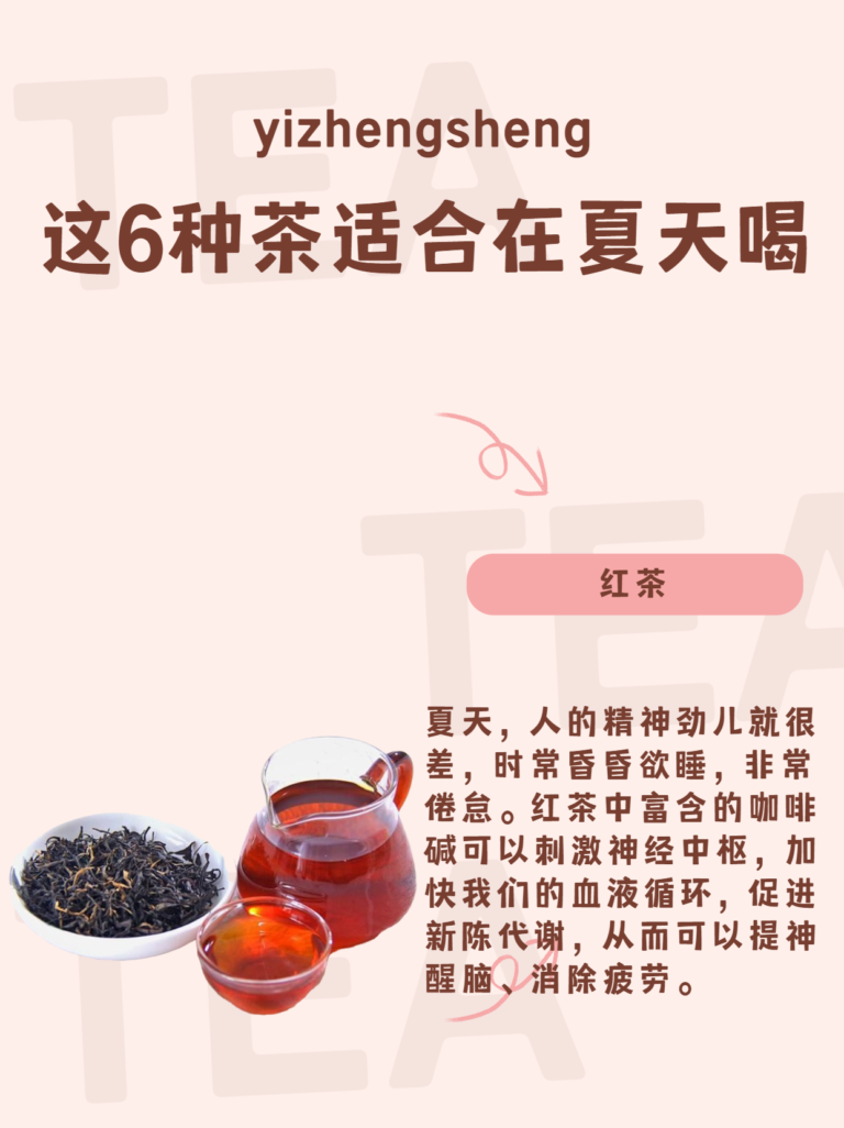 夏天喝什么茶最好养生（6种适合在夏天喝茶推荐）