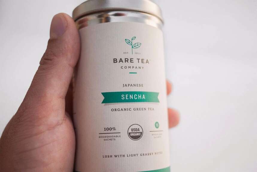 文圣茶说丨纽约 Bare Tea 茶品牌形象