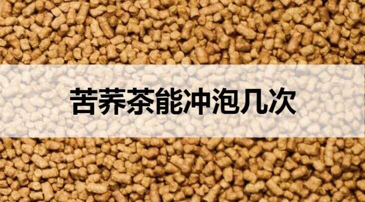 苦荞茶能冲泡几次？