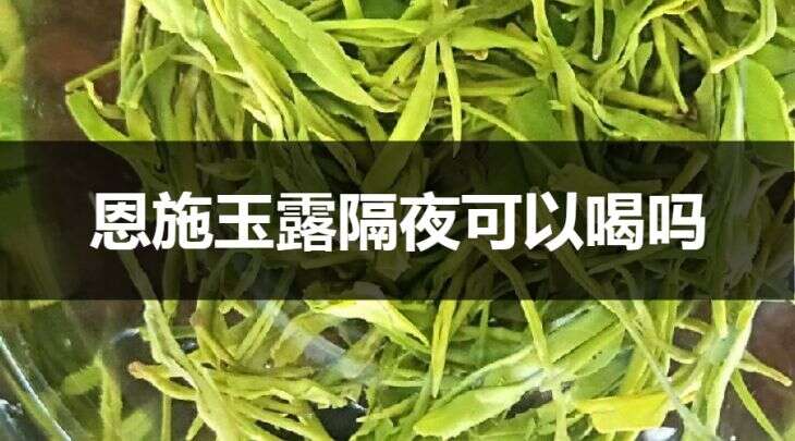 恩施玉露隔夜能喝吗？