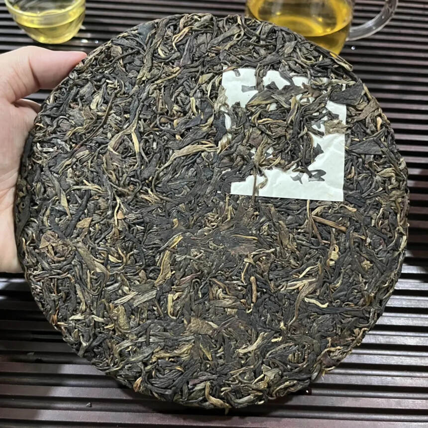 2013年臻茗百味生茶饼，珍藏好茶，布朗山古树乔木混