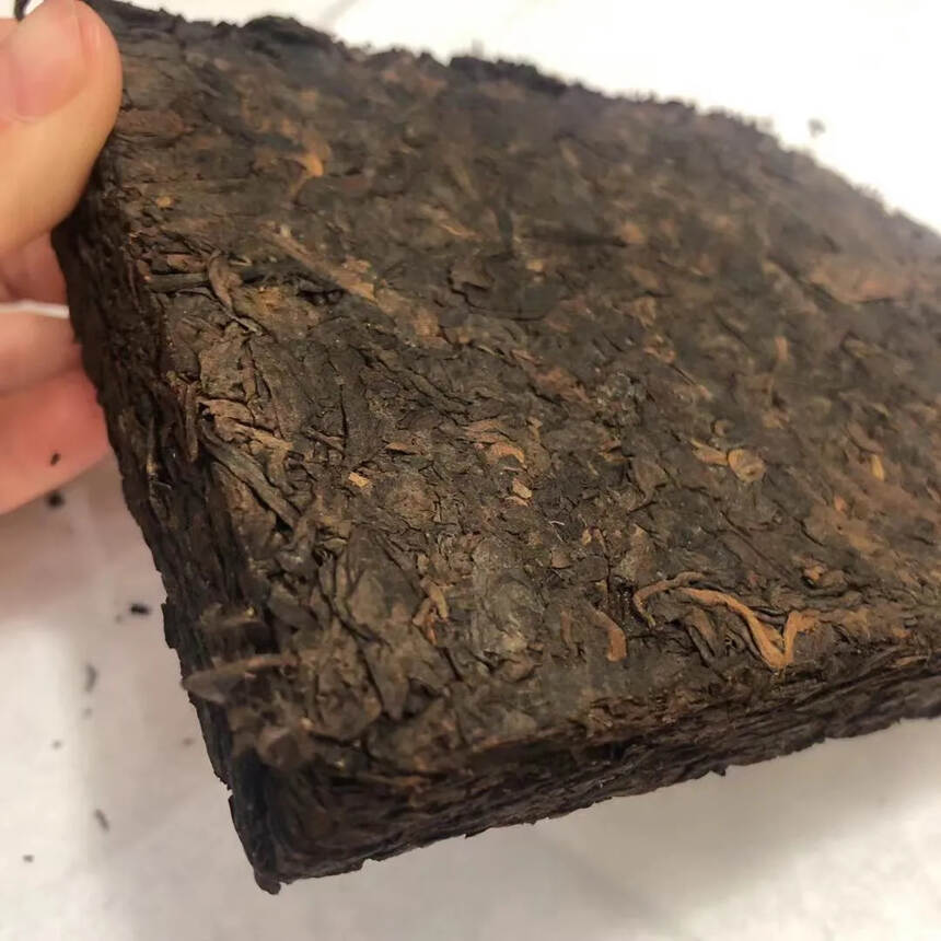 一款有年份上档次的老熟砖，90年代73厚砖#茶生活#