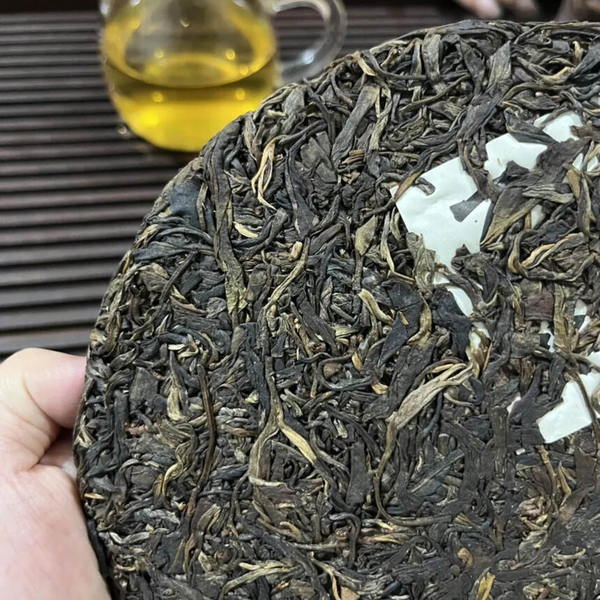 2013年臻茗百味生茶饼，珍藏好茶，布朗山古树乔木混