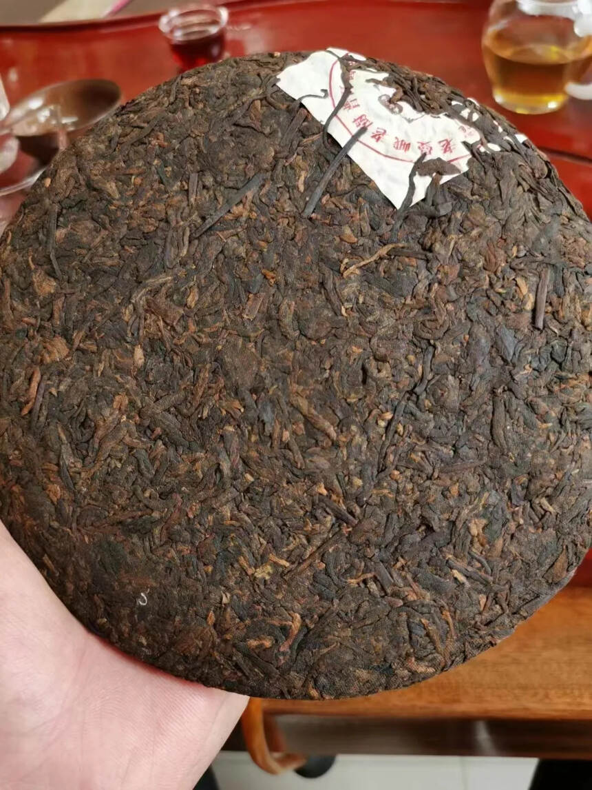 2012年老曼峨熟茶 ，好喝实惠，口粮熟茶老曼峨普洱