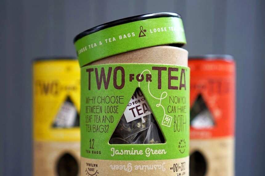 纽约 Two for Tea 茶品牌形象